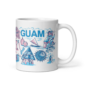 Mug, 11 oz, Guam Classic 2