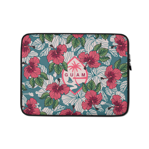Laptop Sleeve, Flora (Hibiscus)